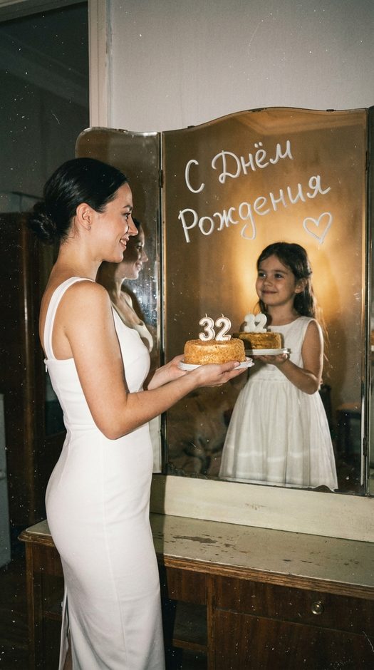 фотосессия на день рождения с детской копией