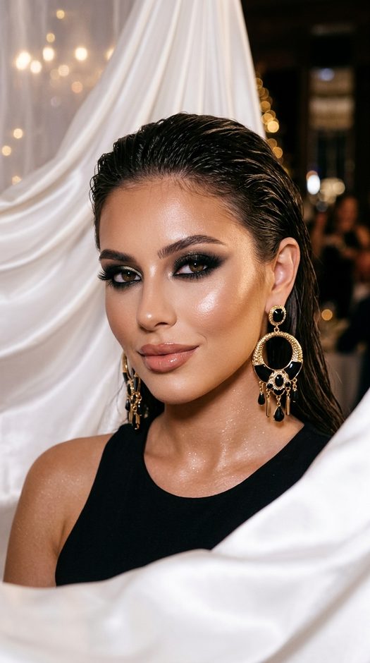 бьюти фотосессия в стиле luxury glamour