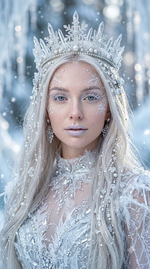 снежная королева в ледяной короне